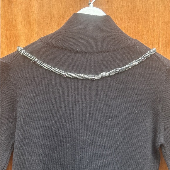 Blumarine Black Ribbed Sweater small - Picture 7 of 7